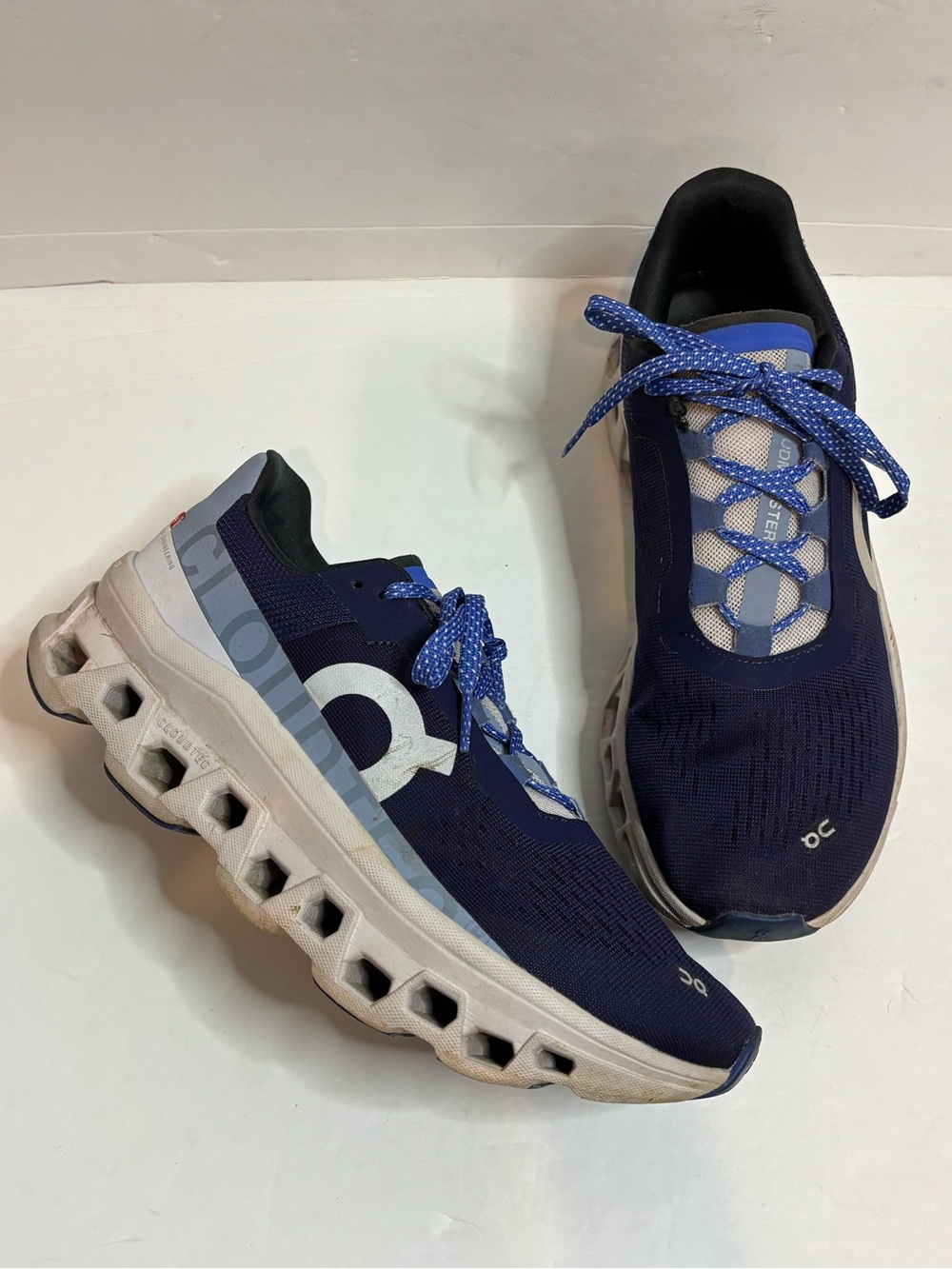 On Running Cloud Monster Navy Blue Sneaker 8.5
